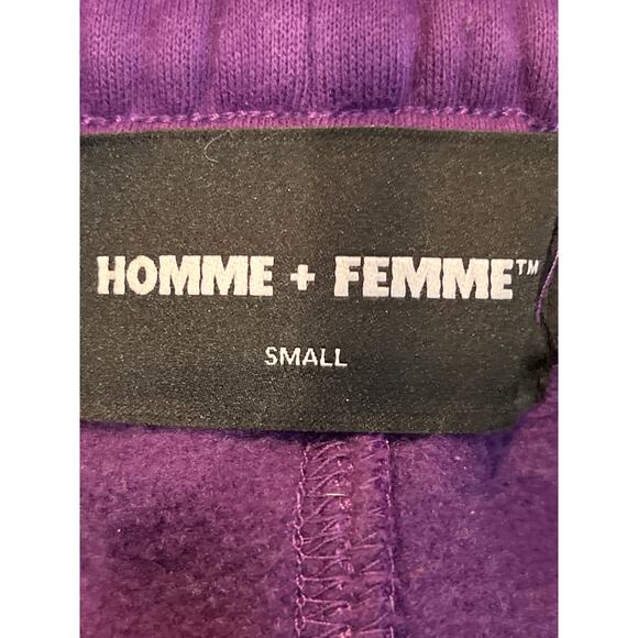 Homme + Femme Men Purple California Basketball Sweatpants Small - Picture 5 of 9